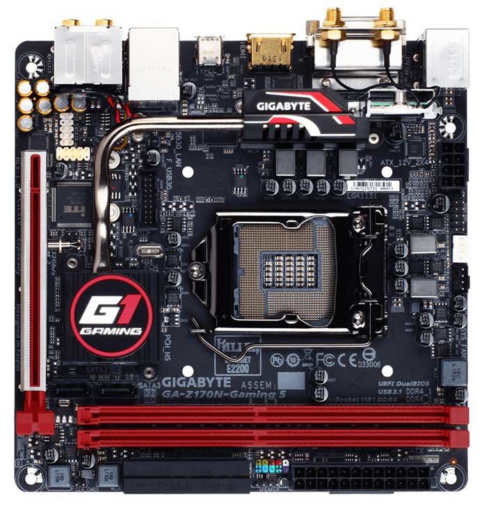 Ориентировочная цена Gigabyte Z170N-Gaming 5 — $150