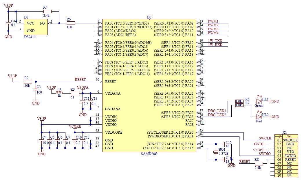 1-Wire slave на МК. Часть 1: Железо - 6 1-Wire slave на МК. Часть 1: Железо - 6