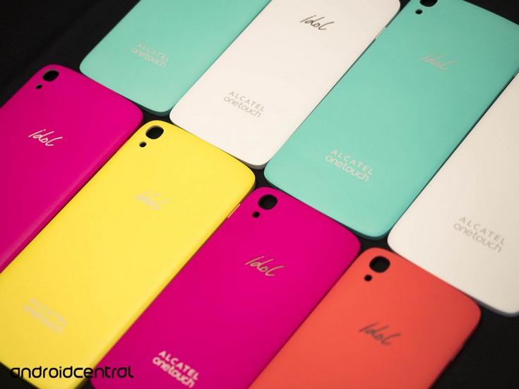 Смартфон Alcatel OneTouch Idol 3 будет доступен в различных цветовых вариантах