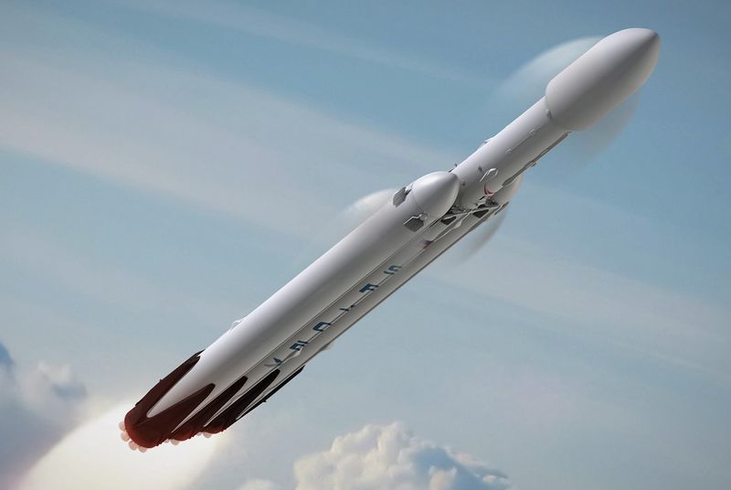 Тяжелая ракета-носитель Falcon Heavy от SpaceX будет запущена весной 2016 - 1