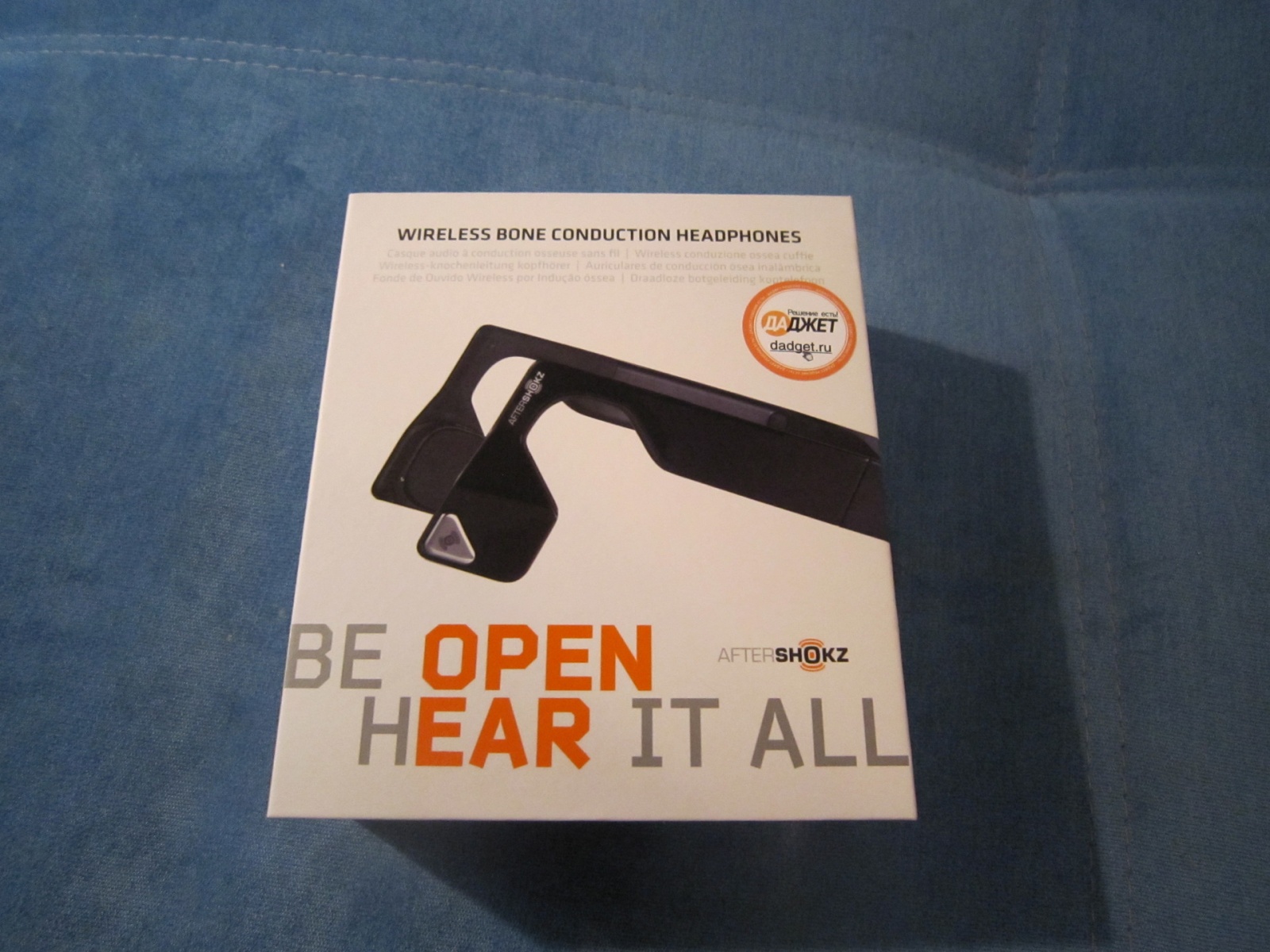 Sound Around беспроводные наушники с технологией костной проводимости - 1 Sound Around беспроводные наушники с технологией костной проводимости - 1