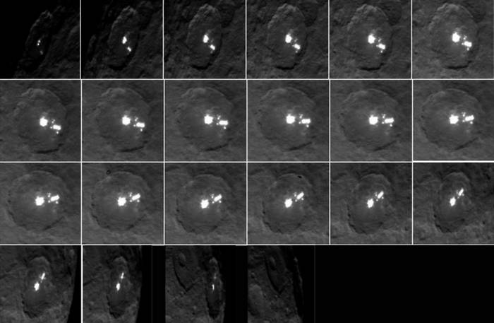 Белые пятна на Церере наконец-то «попали в фокус» - 1 Белые пятна на Церере наконец-то «попали в фокус» - 1