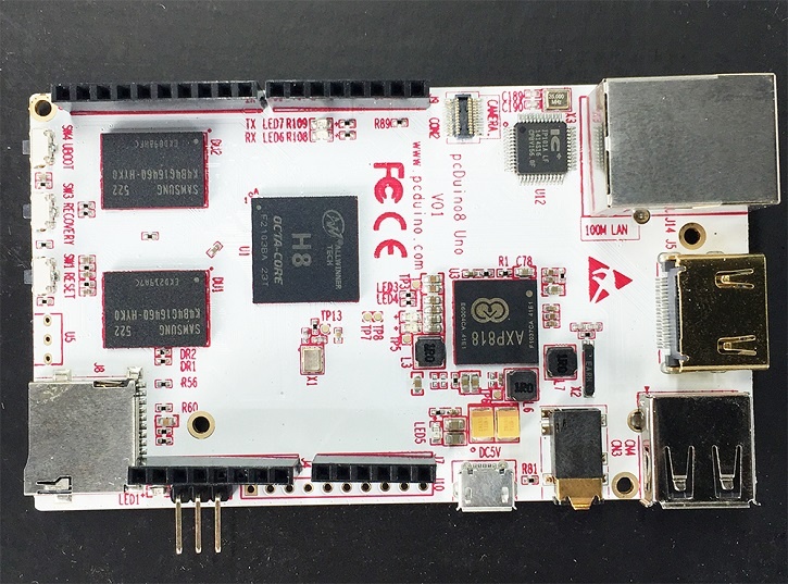 Одноплатный ПК LinkSprite pcDuino8 Uno поддерживает модули расширения Arduino Shields - 1