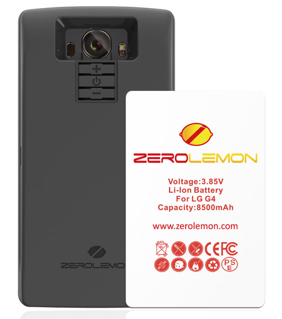 Zerolemon предлагает чехол с аккумулятором емкостью 8500 мА∙ч для смартфона LG G4