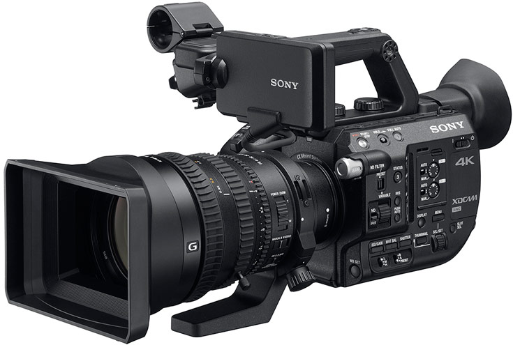 Sony PXW-FS5 — первая видеокамера Super 35, оснащенная встроенным переменным фильтром нейтральной плотности