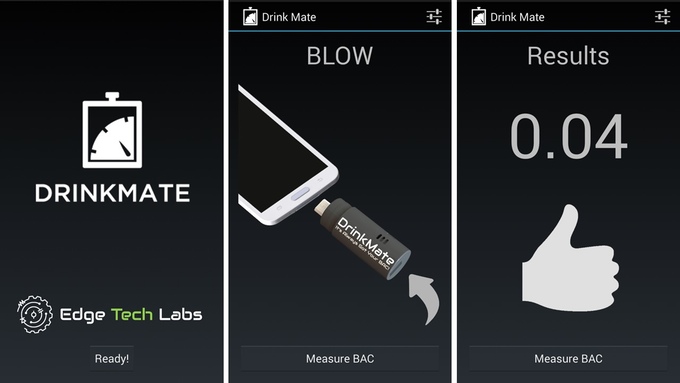 DrinkMate: миниатюрный алкотестер, позволяющий принимать правильные решения - 4