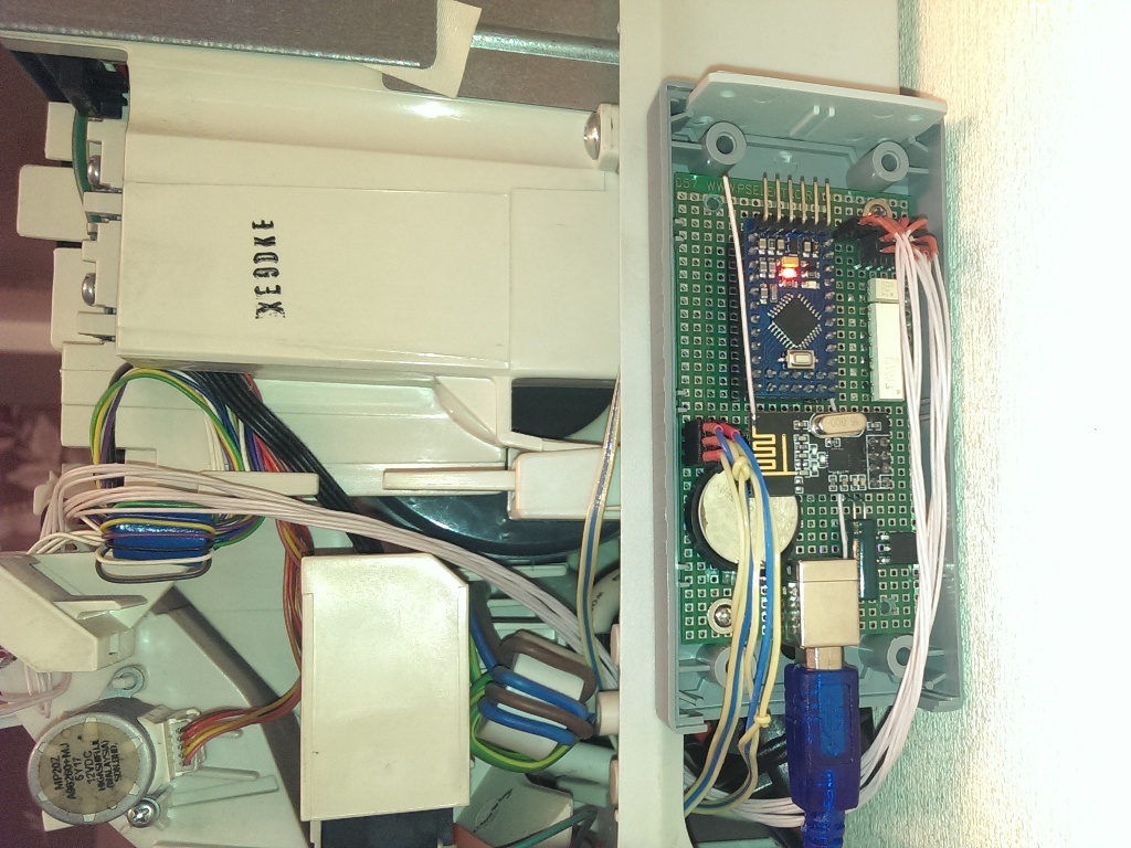 Беспроводной контроллер бытового кондиционера в OpenHAB по Modbus через RF24Network - 8