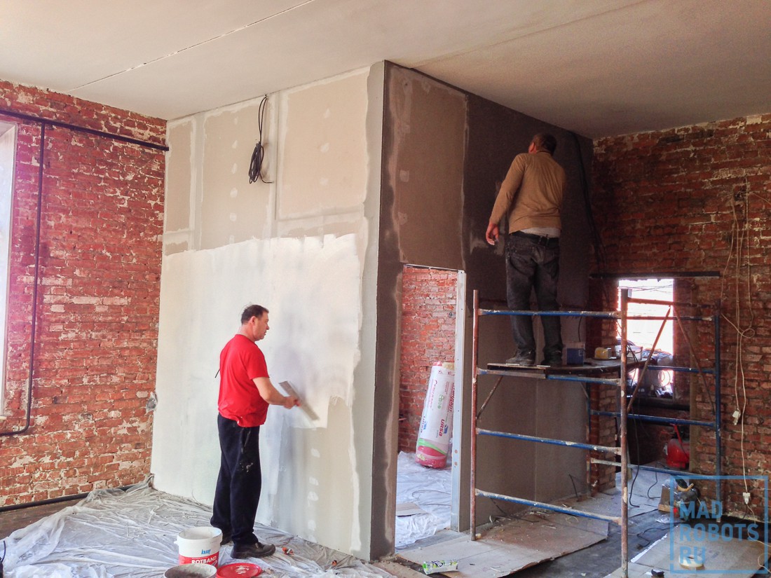 Хроники ремонта: как мы делали новый умный офис Madrobots. Часть первая, ремонтная - 69 Хроники ремонта: как мы делали новый умный офис Madrobots. Часть первая, ремонтная - 69