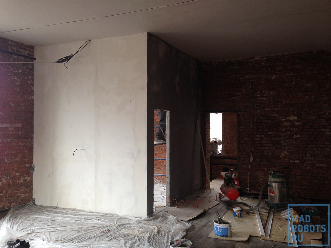 Хроники ремонта: как мы делали новый умный офис Madrobots. Часть первая, ремонтная - 70 Хроники ремонта: как мы делали новый умный офис Madrobots. Часть первая, ремонтная - 70