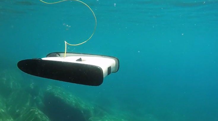 Сумма, собранная на выпуск подводного дрона OpenROV Trident десятикратно превышает первоначальную цель