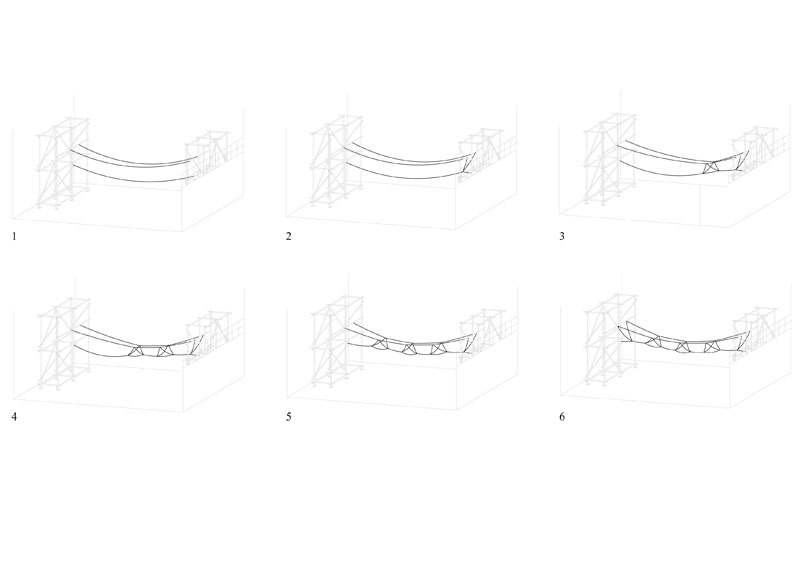 Квадрокоптеры строят верёвочный мост - 2 Квадрокоптеры строят верёвочный мост - 2