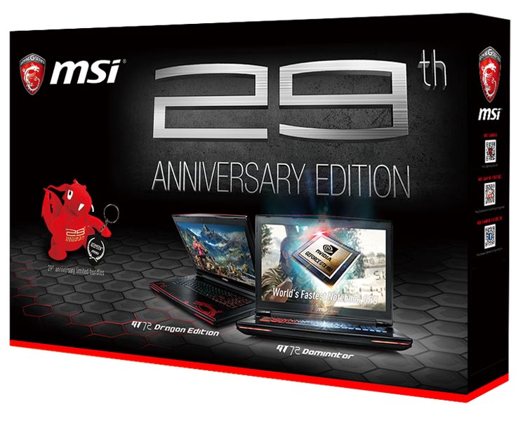 В конфигурацию ноутбука MSI GT72S 6QF Dominator Pro G входит 3D-карта GeForce GTX 980