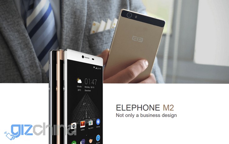 Смартфон Elephone M2 получит SoC MediaTek MT6753