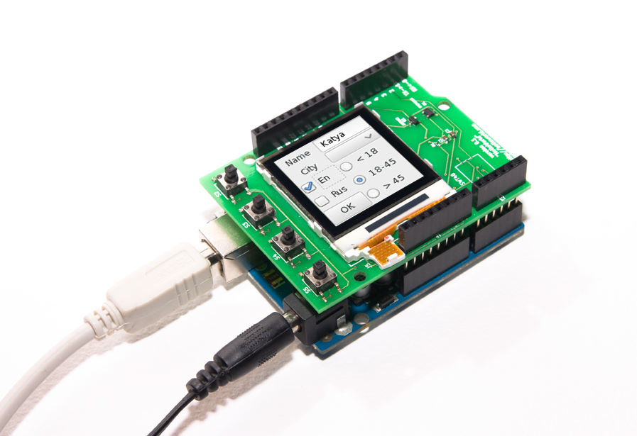 Интеллектуальный LCD шилд для Arduino - 4