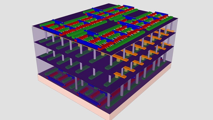 3D микрочип, в 1000 раз быстрее существующих - 1