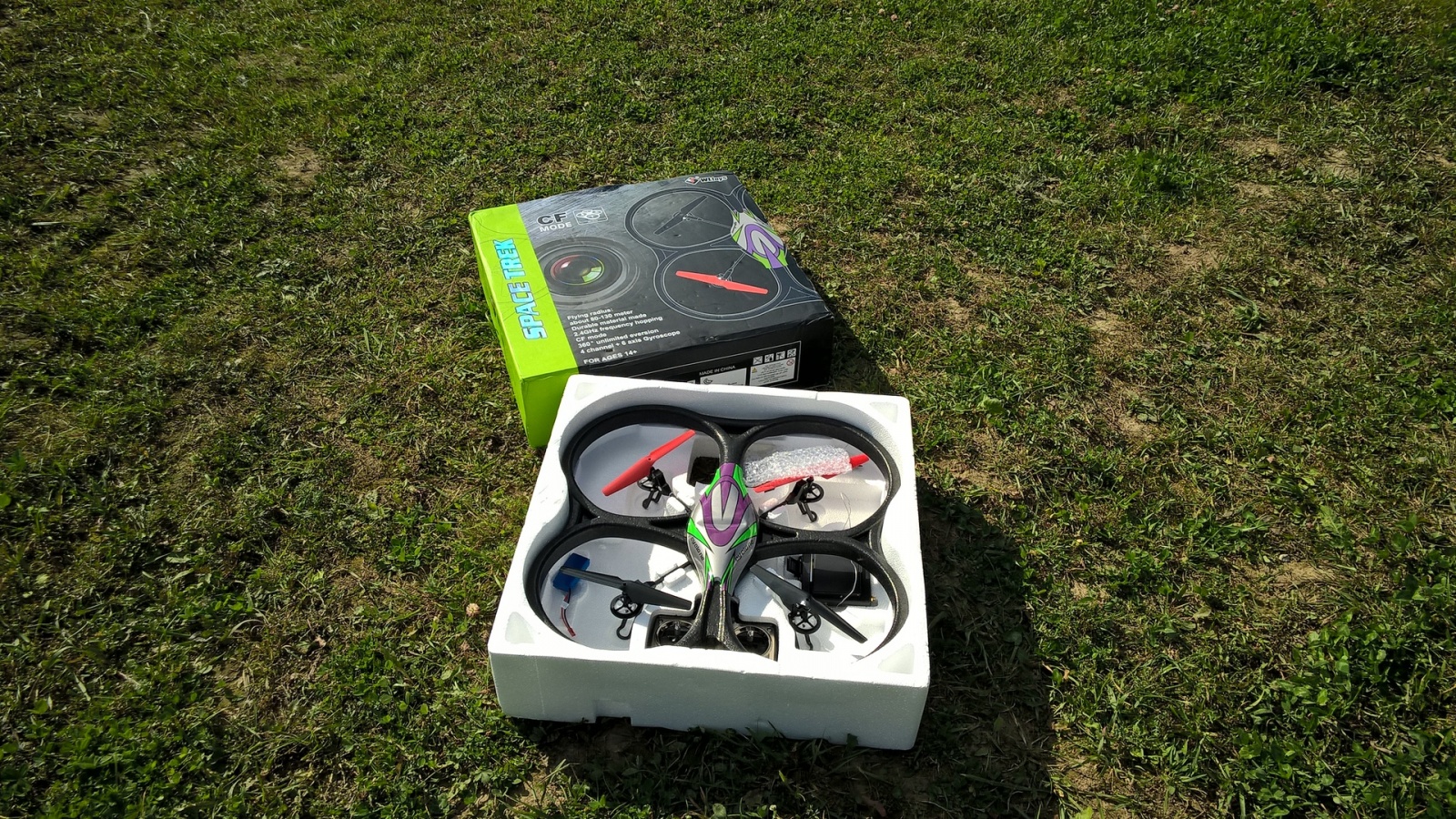 Дьявольский квадрокоптер за 100$ с онлайн-трансляцией на монитор — WLtoys V666 FPV - 2 Дьявольский квадрокоптер за 100$ с онлайн-трансляцией на монитор — WLtoys V666 FPV - 2