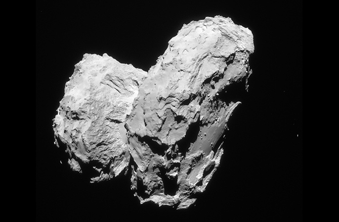Комета Чурюмова-Герасименко — это две кометы, соединенные вместе - 2