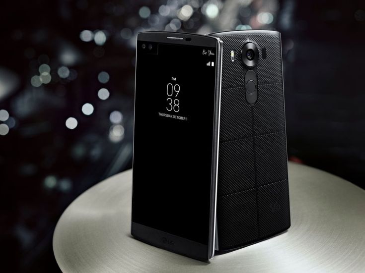 Смартфон LG V10 наделили дактилоскопом