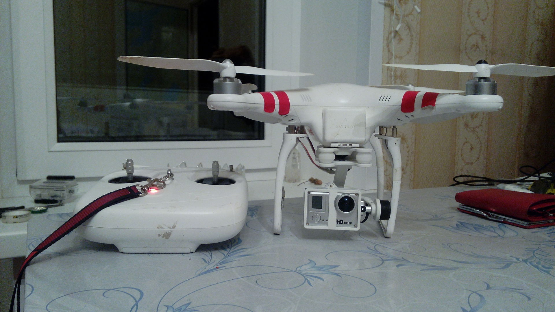 Подключение подвеса Walkera G-2D к квадрокоптеру Dji Phantom 1 - 1