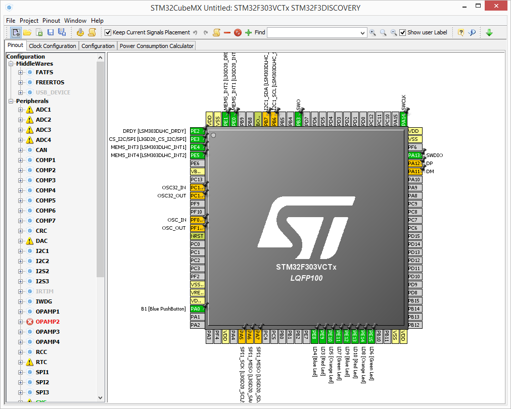 Подключаем авиамодельный пульт к компьютеру с помощью STM32 CubeMX, или PPM-to-USB адаптер на STM32F3-Discovery - 6