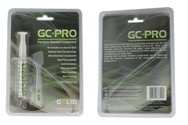 По словам Gelid Solutions, GC-Pro — лучший термоинтерфейс в своей категории