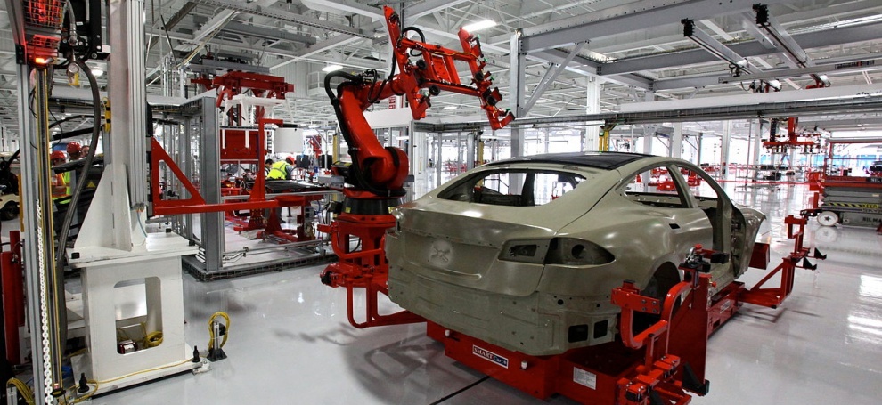 Роботы на заводе Tesla Motors - 1 image