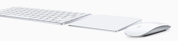 Аксессуары Apple Magic Keyboard, Magic Mouse 2 и Magic Trackpad 2 представлены вместе с новыми моноблоками