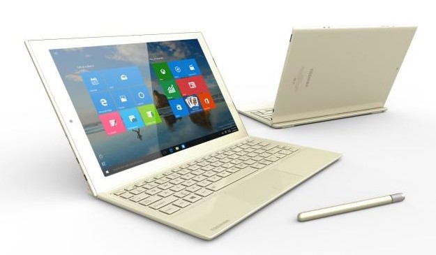 Гибридный планшет Toshiba dynaPad получит 12-дюймовый дисплей