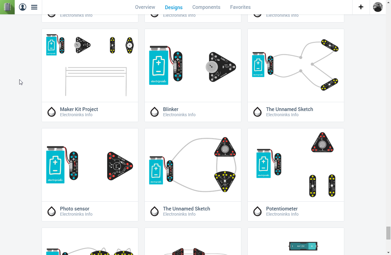 Обзор Circuit Scribe: рисуем электронные схемы без проводов и макетных плат - 14 Обзор Circuit Scribe: рисуем электронные схемы без проводов и макетных плат - 14