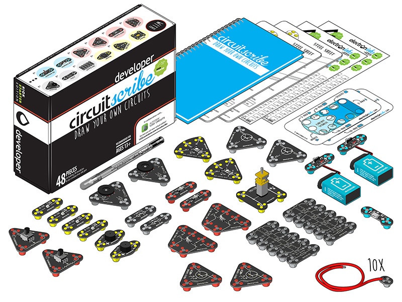 Обзор Circuit Scribe: рисуем электронные схемы без проводов и макетных плат - 1 Обзор Circuit Scribe: рисуем электронные схемы без проводов и макетных плат - 1