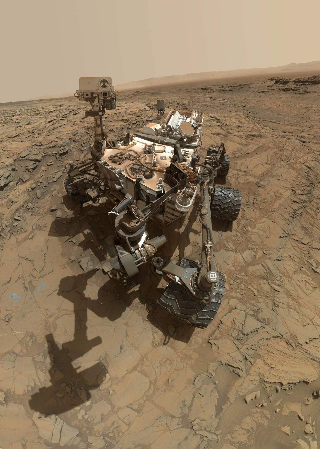 Curiosity сделал очередное селфи - 2