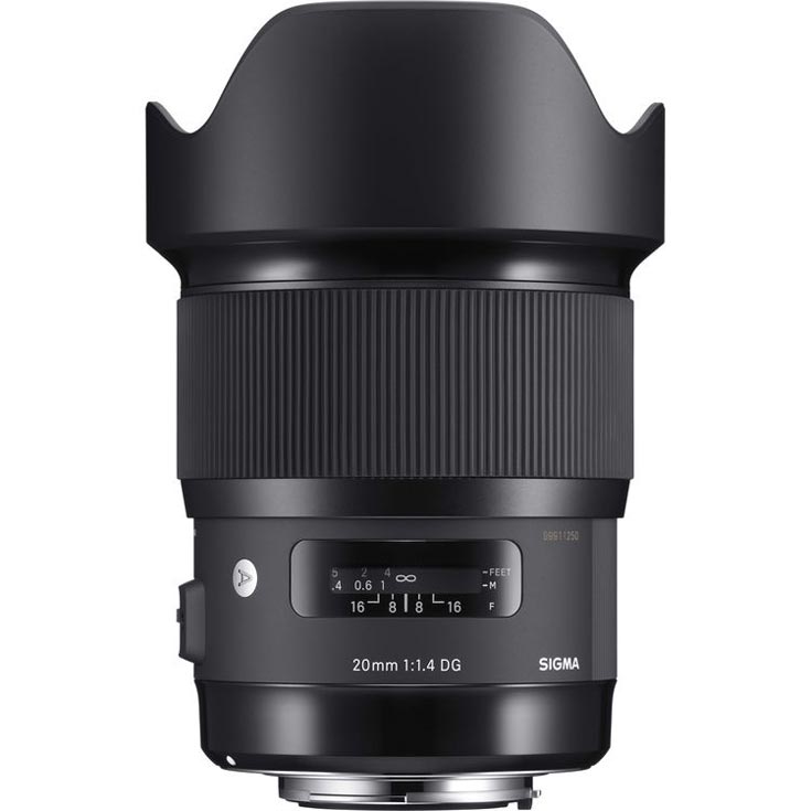 Цена объектива Sigma 20mm f/1.4 DG HSM Art — $899