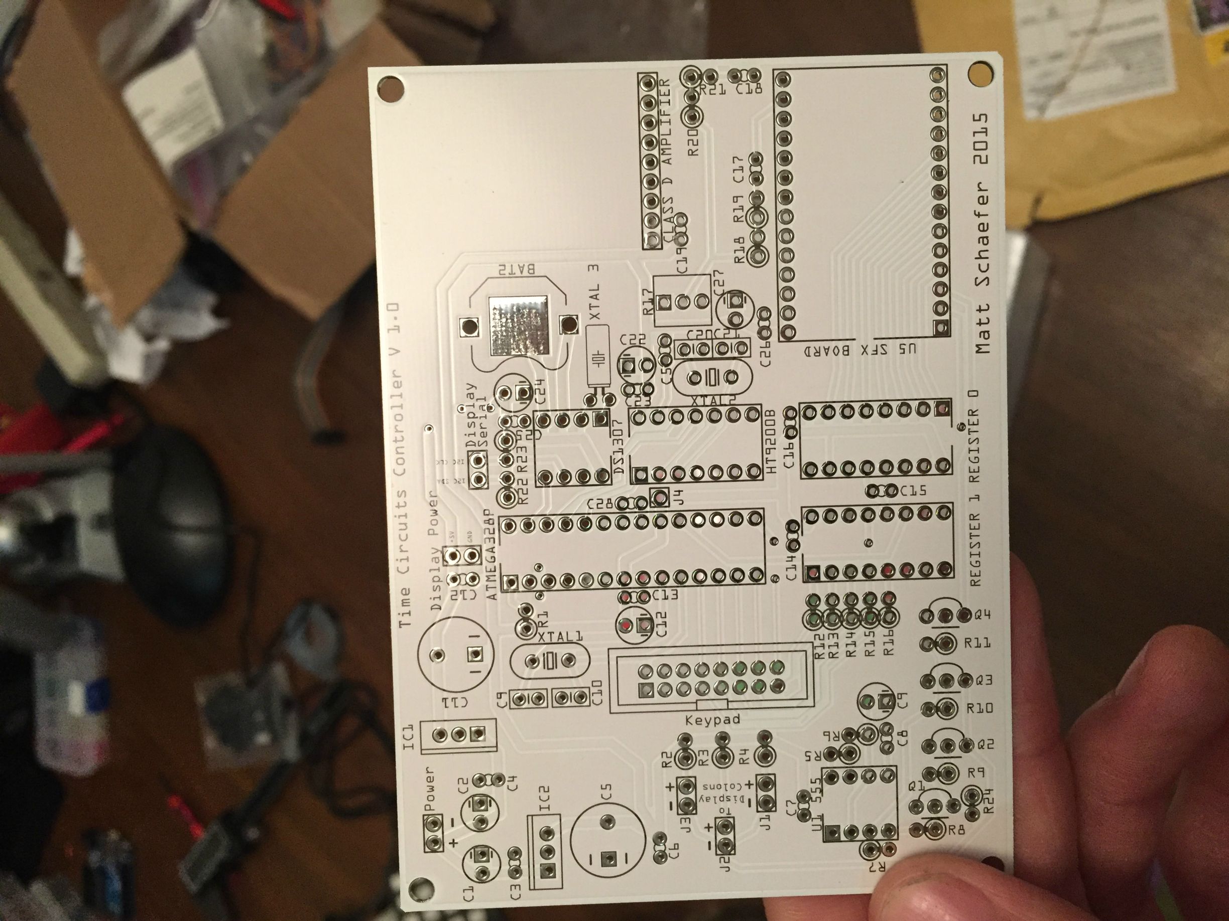 Часы-будильник в стиле «Назад в будущее» - 11 Часы-будильник в стиле «Назад в будущее» - 11