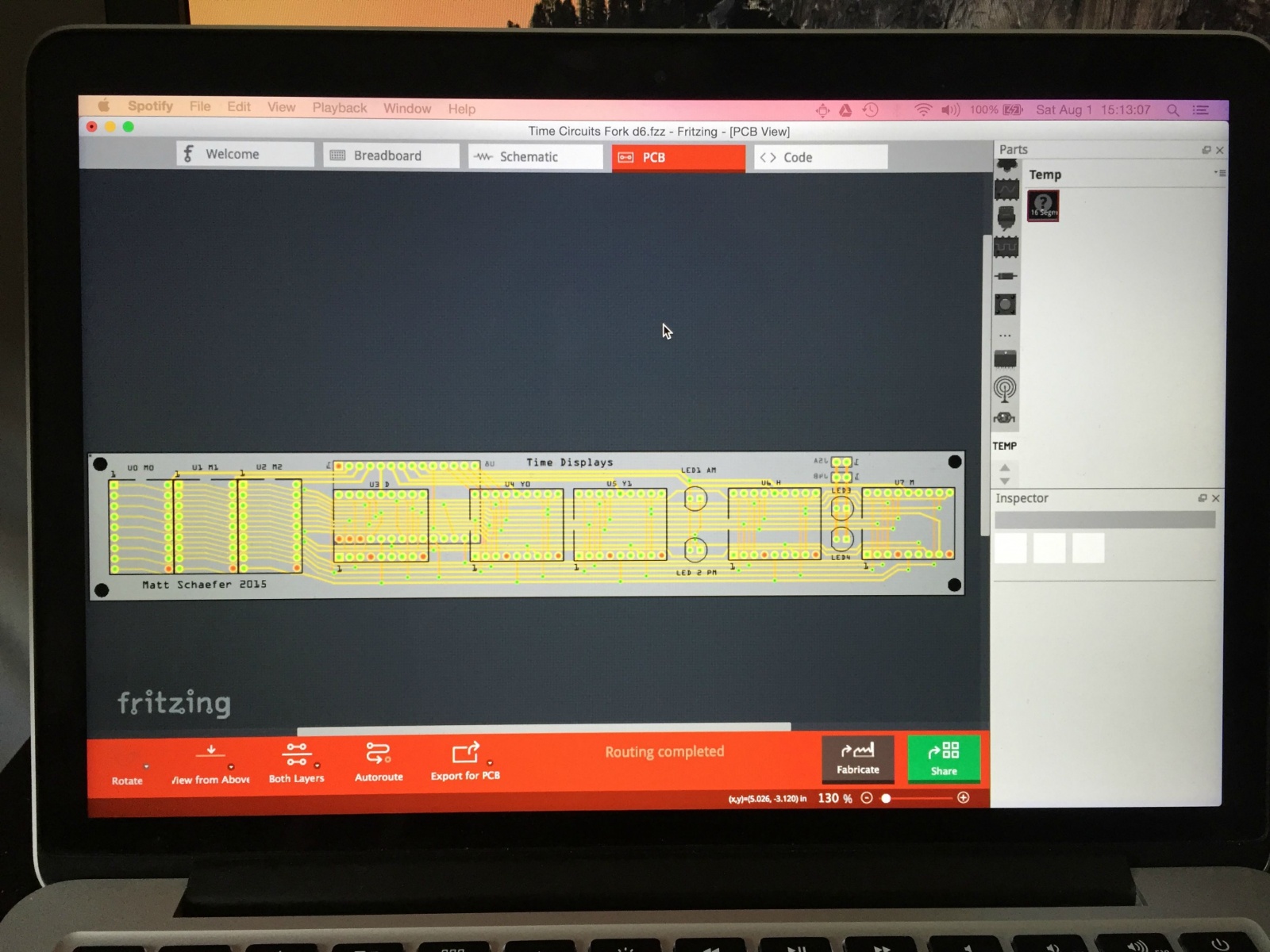 Часы-будильник в стиле «Назад в будущее» - 4 Часы-будильник в стиле «Назад в будущее» - 4