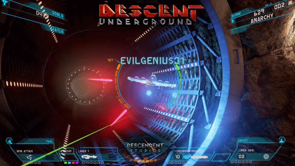 Легенда снова с нами: Descent: Underground уже в Steam - 5