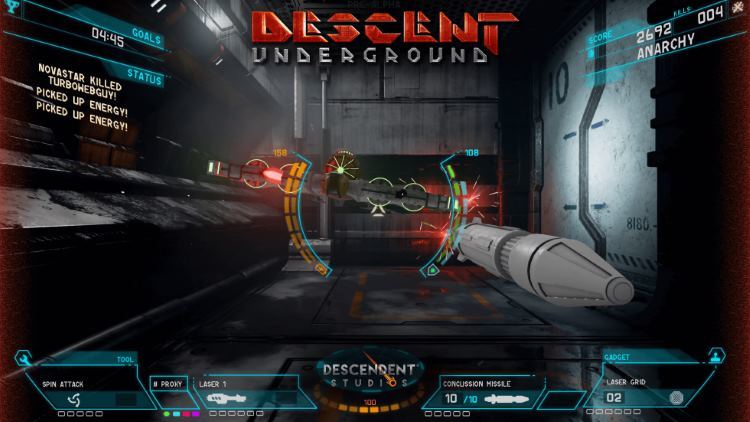 Легенда снова с нами: Descent: Underground уже в Steam - 1