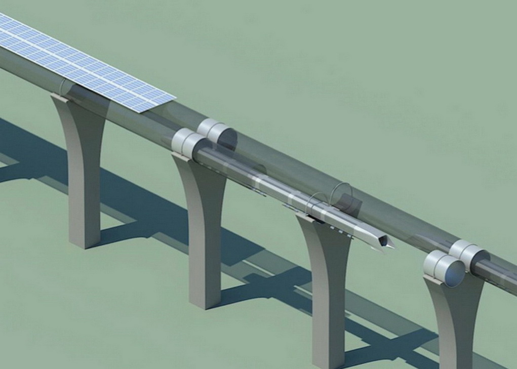 Стартует строительство тестового трека Hyperloop длиной в 5 миль - 5