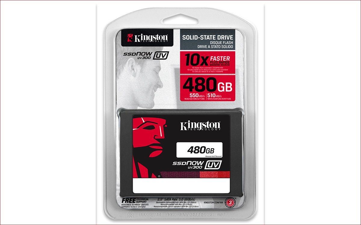 [Анонс] Kingston выпускает SSD начального уровня UV300 емкостью до 480 гигабайт - 2