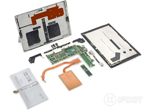 Планшет Microsoft Surface Pro 4 заработал у iFixit всего два балла