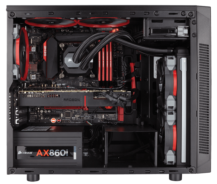 Корпус Corsair Carbide 88R получил прозрачное окно и место для установки СВО