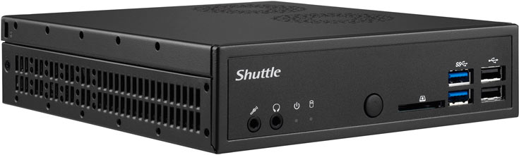 Рекомендованная цена Shuttle DH170 — 224 евро