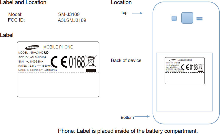 Смартфон Samsung Galaxy J3 прошел сертификацию FCC 