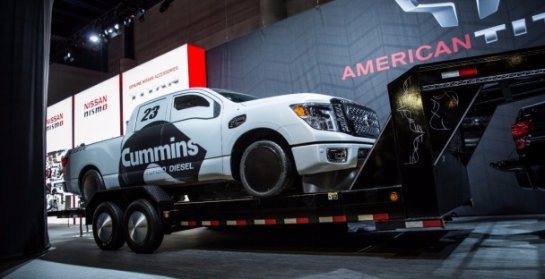 Дизельный пикап Nissan Titan замахнулся на два рекорда скорости - 1 1