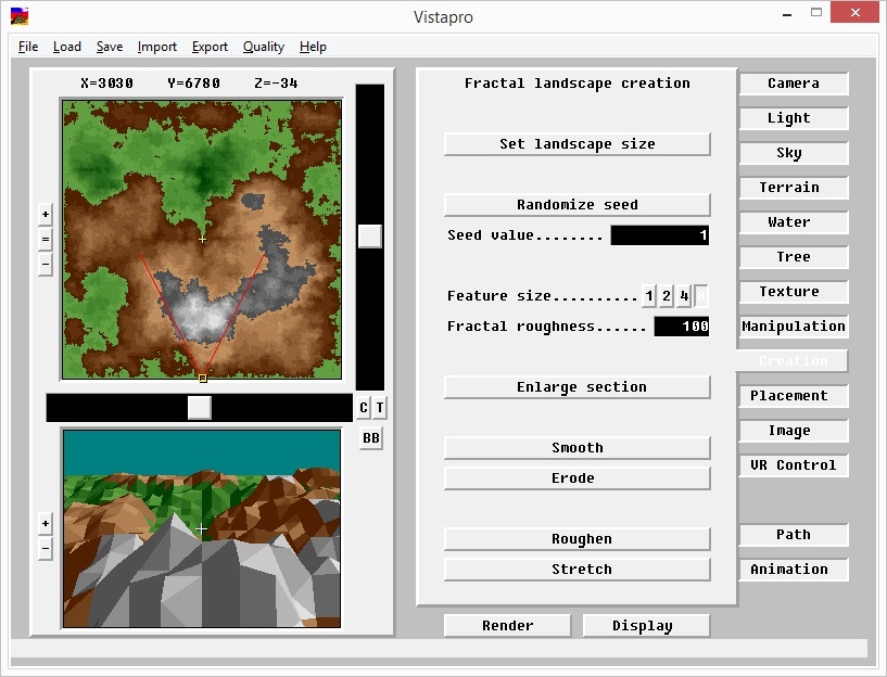 Старый друг лучше новых двух. Генератор ландшафтов. Часть 1 - 10 Старый друг лучше новых двух. Генератор ландшафтов. Часть 1 - 10