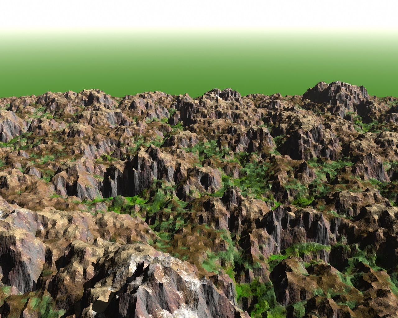 Старый друг лучше новых двух. Генератор ландшафтов. Часть 1 - 6 Старый друг лучше новых двух. Генератор ландшафтов. Часть 1 - 6