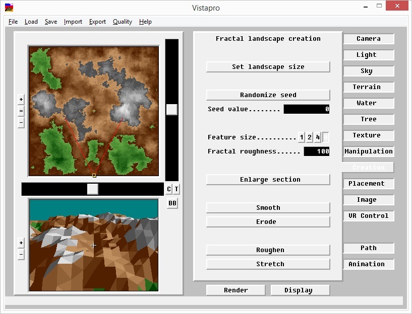 Старый друг лучше новых двух. Генератор ландшафтов. Часть 1 - 9 Старый друг лучше новых двух. Генератор ландшафтов. Часть 1 - 9