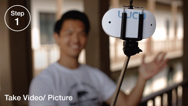 LucidCam — потребительская 3D-камера с углом обзора 180°
