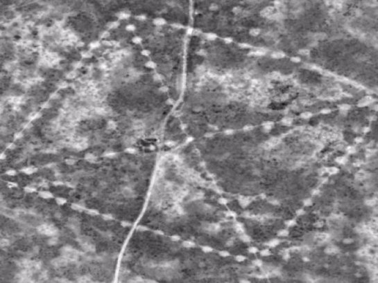 NASA нашло гигантские древние узоры в степях Казахстана - 1 1