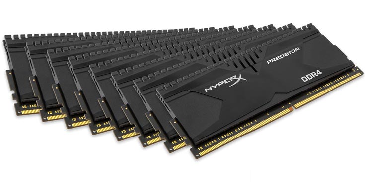 В линейки Savage и Predator входят наборы модулей памяти DDR4, работающих на эффективных частотах от 2133 до 3000 МГц