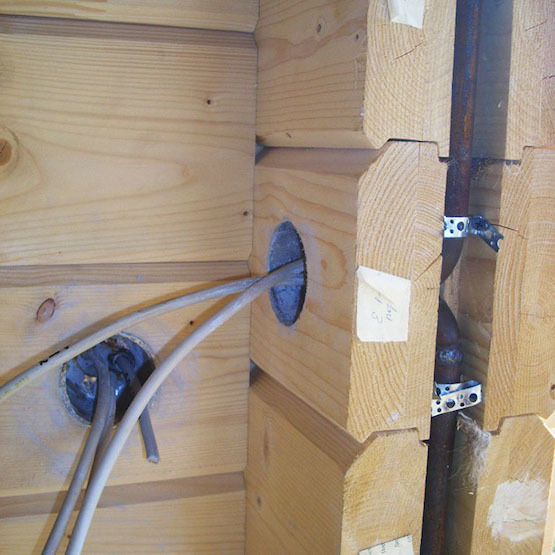 Беспроводные выключатели в деревянных домах - 2